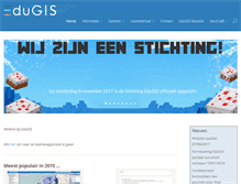 Tablet Screenshot of edugis.nl